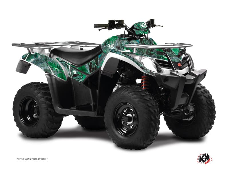 Kit graphique Quad Camo Kymco 250 MXU Vert