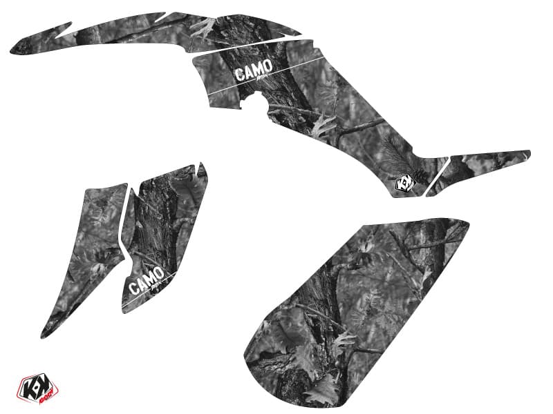 Kit graphique Quad Camo Yamaha 350 Raptor Gris | Yamaha | Kutvek - View 2