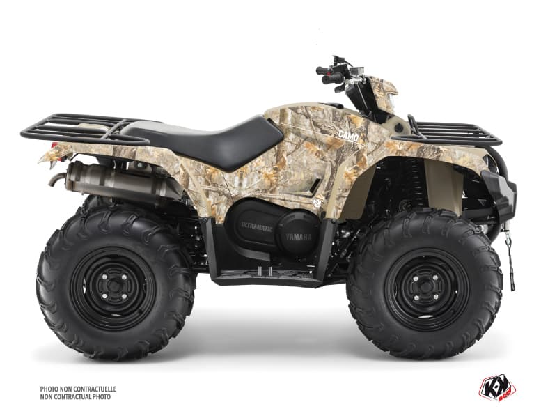 kit graphique quad yamaha kodiak 450 camo sable  