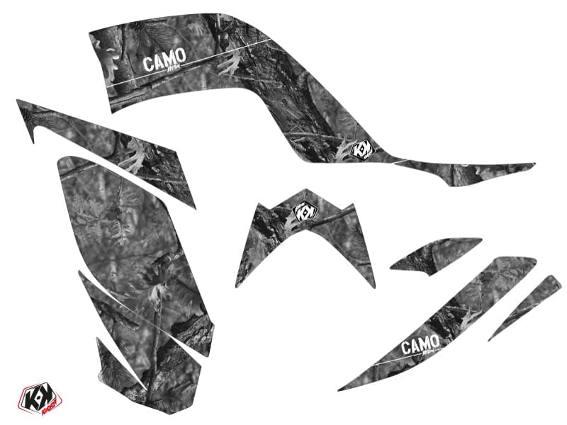 kit graphique quad yamaha raptor 700 camo gris | Yamaha | Kutvek - View 2