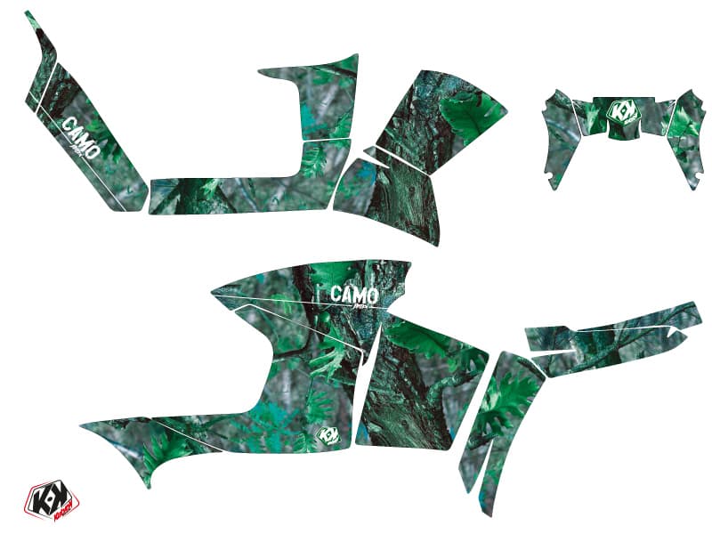 Kit graphique Quad Camo Polaris 90 Sportsman Vert | Polaris | Kutvek - View 2