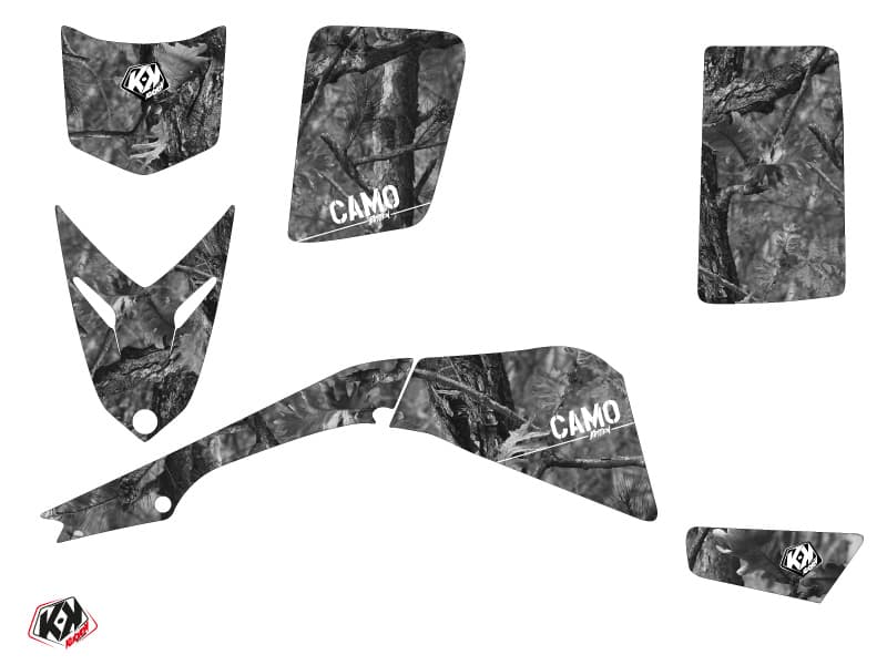 kit graphique quad yamaha blaster 200 camo gris | Yamaha | Kutvek - View 2