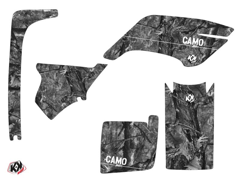kit graphique quad yamaha breeze 125 camo gris | Yamaha | Kutvek - View 2