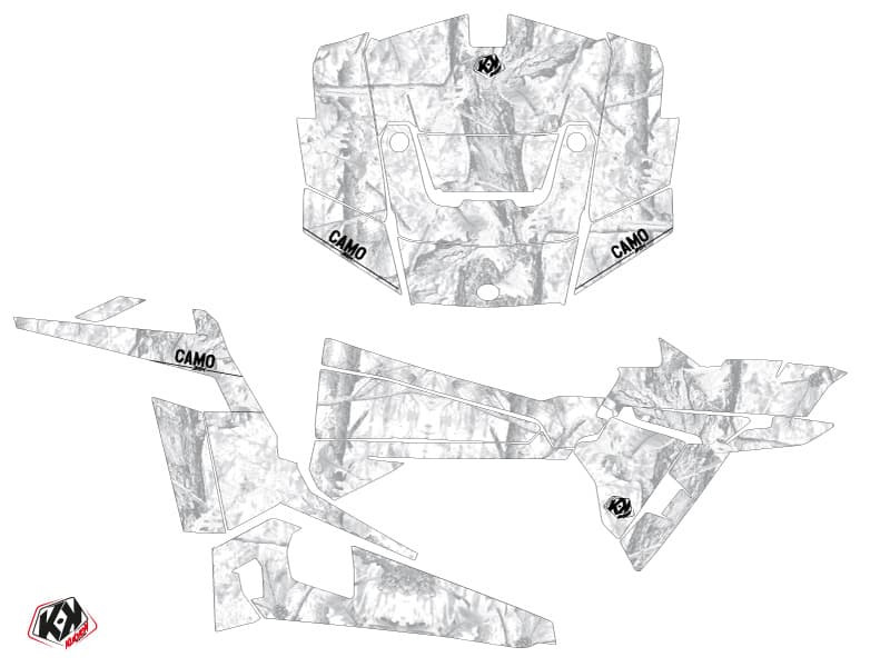 Polaris RZR 900 S UTV Camo Graphic Kit White | Polaris | Kutvek - View 2