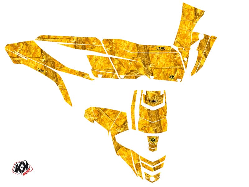 Kit graphique SSV Camo Yamaha YXZ 1000 R Jaune | Yamaha | Kutvek - View 2