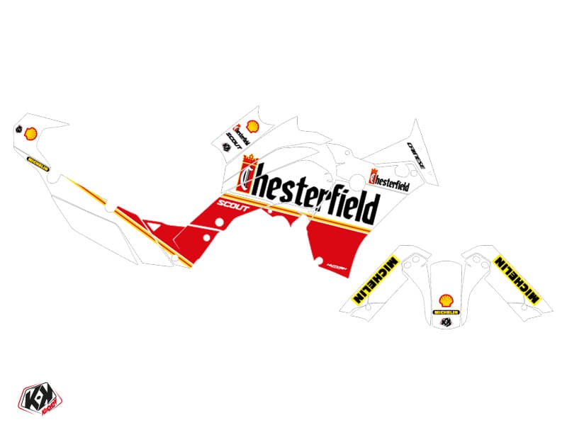 kit graphique moto yamaha tenere 700 chester | Yamaha | Kutvek - View 2