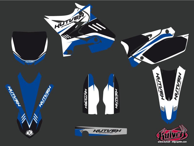 Yamaha 125 YZ Dirt Bike Chrono Graphic kit UFO Relift | YZ / YZF | Kutvek - View 2