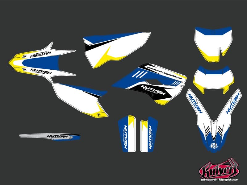 deko-set moto-cross chrono husqvarna 250 te | Husqvarna | Kutvek - View 2