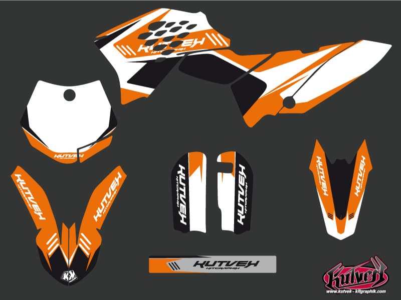 deko-set moto-cross ktm sx 65 chrono schwarz | KTM | Kutvek - View 2
