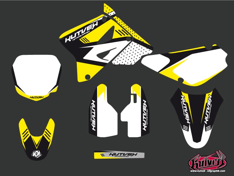 deko-set moto-cross suzuki rm 85 chrono schwarz | Suzuki | Kutvek - View 2