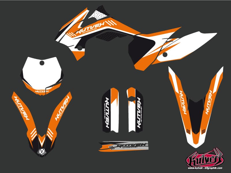 deko-set moto-cross chrono ktm 85 sx schwarz | KTM | Kutvek - View 2