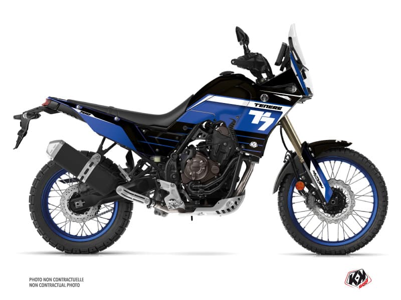 Kit graphique Moto Classik Yamaha TENERE 700 Bleu