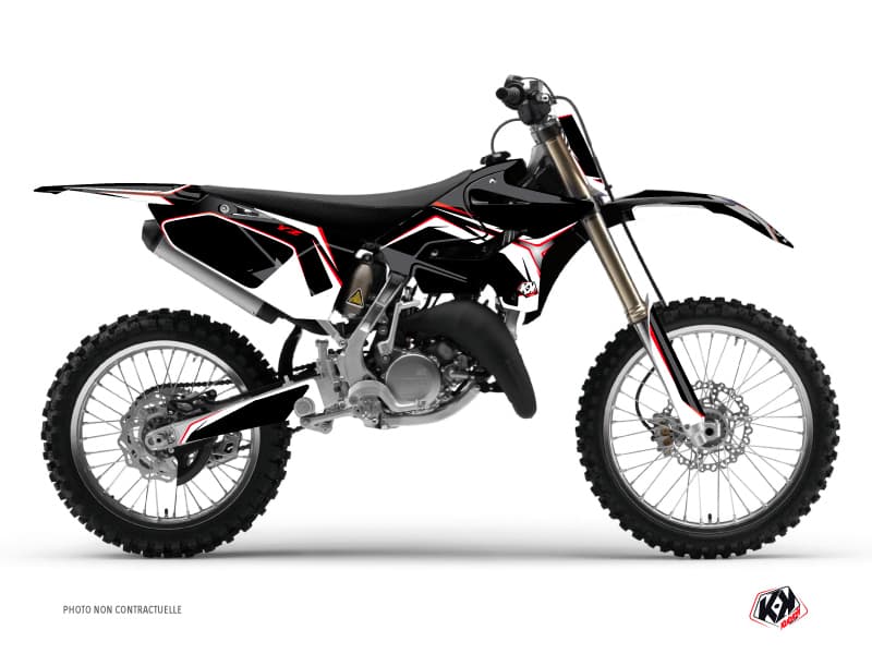 Kit graphique Moto Cross Concept Yamaha 125 YZ Rouge | 125 YZ | Kutvek
