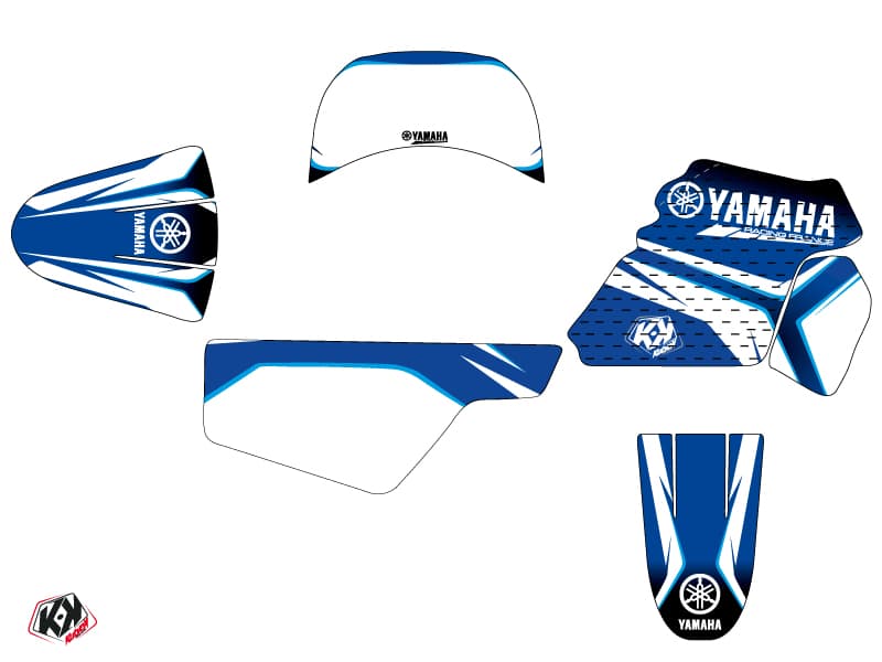 kit graphique motocross concept yamaha pw 50 bleu | PW 50 | Kutvek - View 2