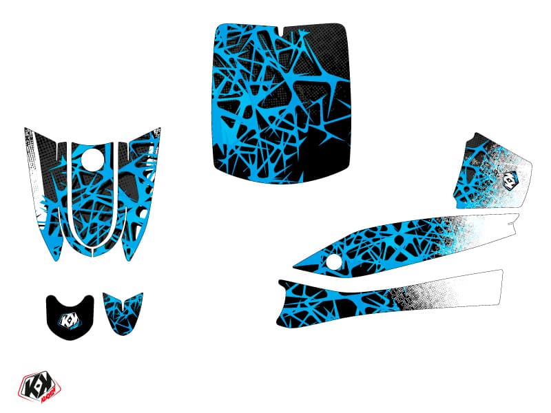 deko-set scooter cosmic yamaha eco-3 blau | Yamaha | Kutvek - View 2