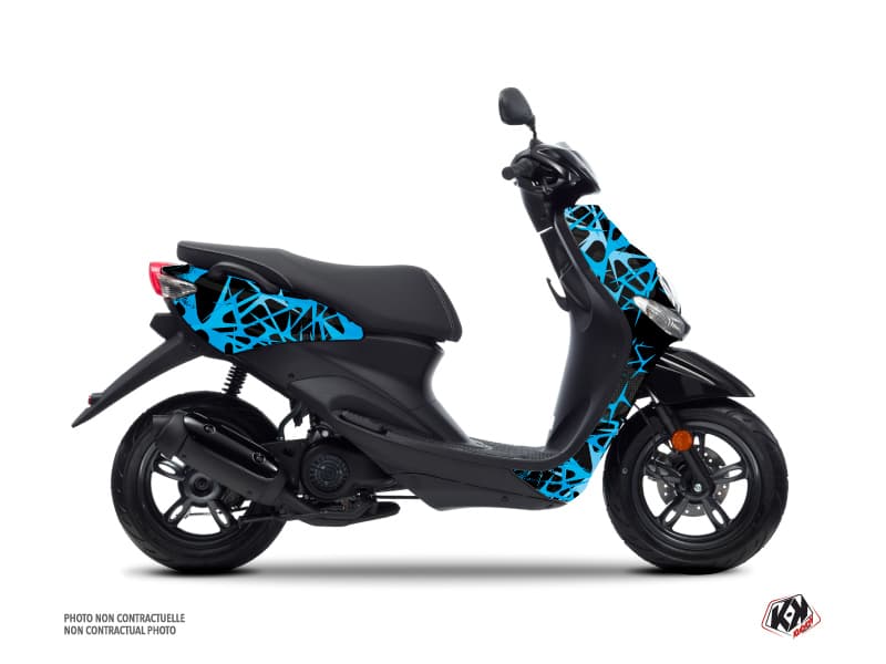 Kit graphique Scooter Cosmic MBK Ovetto Bleu