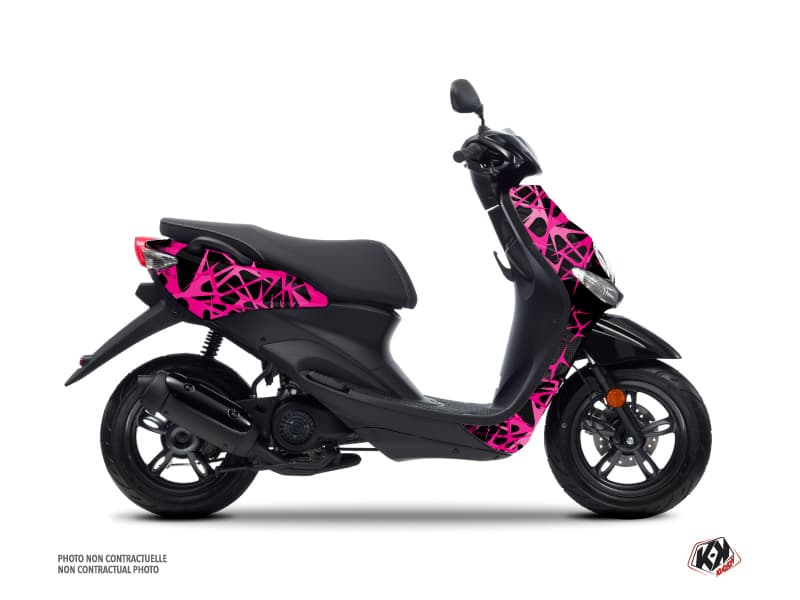 Kit graphique Scooter Cosmic MBK Ovetto Rose