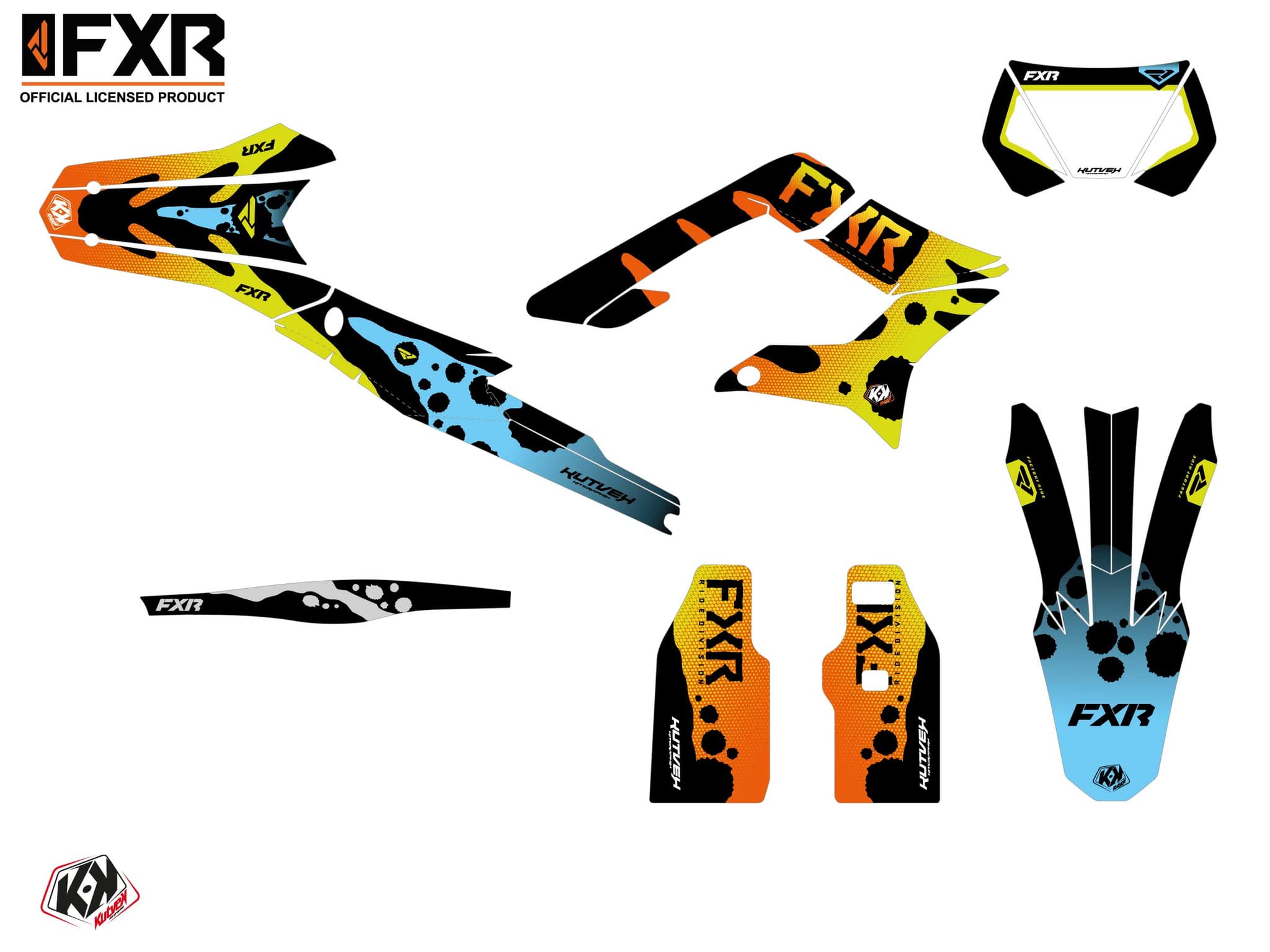 kit decorativo moto-cross sur-ron storm-bee enduro fxr dart frog | Sur-Ron | Kutvek - View 2