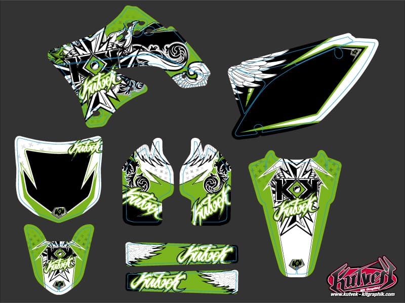 kit decorativo moto-cross demon kawasaki 250 kxf | Kawasaki | Kutvek - View 2
