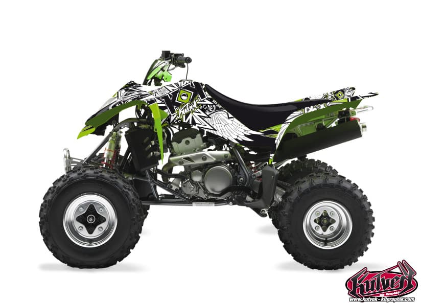 kit graphique quad kawasaki kfx 400 demon   
