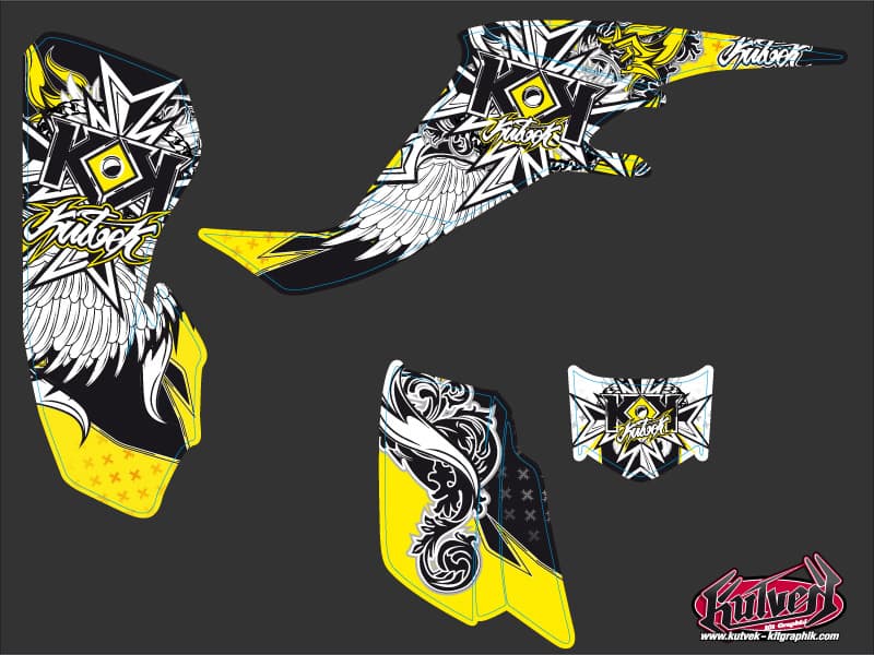 Suzuki 400 LTZ ATV Demon Graphic Kit | Suzuki | Kutvek - View 2