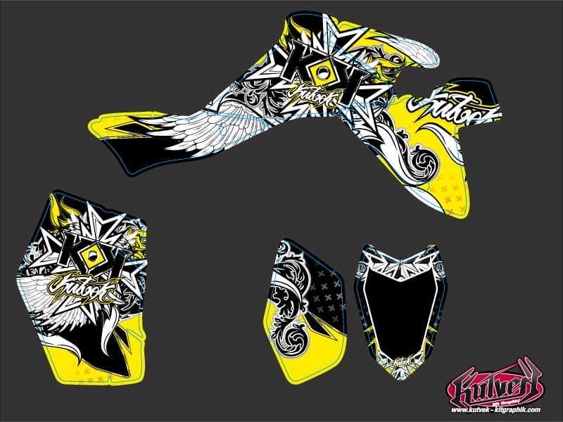 Kit graphique Quad Demon Suzuki 400 LTZ IE | Suzuki | Kutvek - View 2