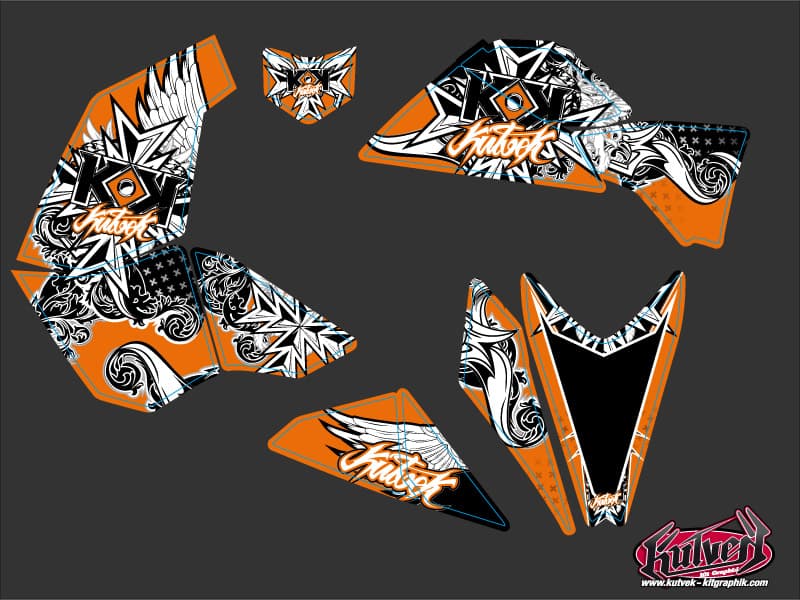 kit graphique quad ktm sx 450 demon | KTM | Kutvek - View 2