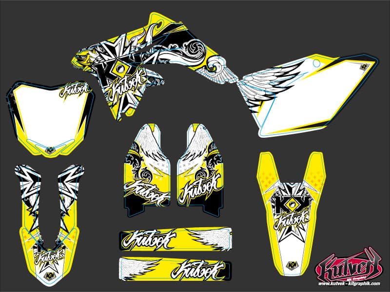 deko-set moto-cross suzuki rm-z 450 demon replica | Suzuki | Kutvek - View 2