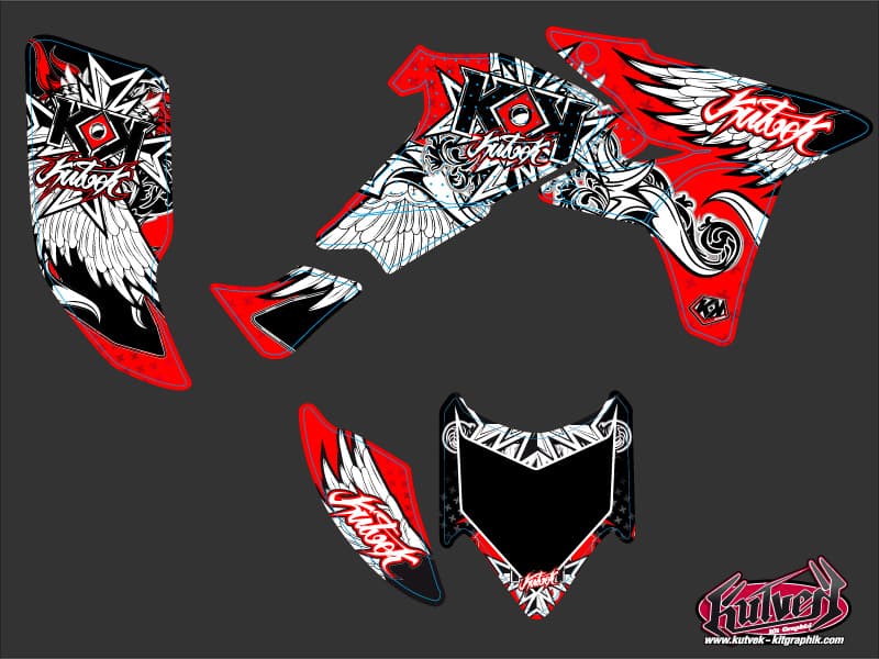 Kit graphique Quad Demon Honda 450 TRX | Honda | Kutvek - View 2