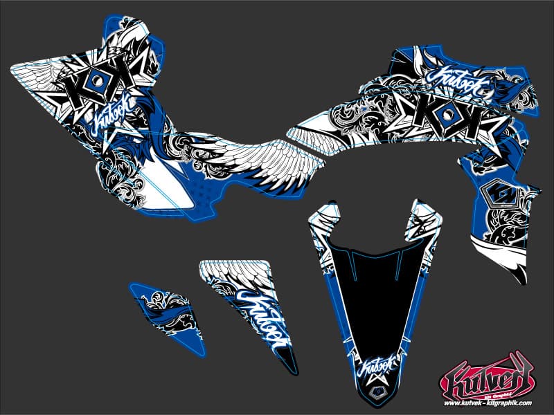 Yamaha 450 YFZ R ATV Demon Graphic Kit Blue | Yamaha | Kutvek - View 2