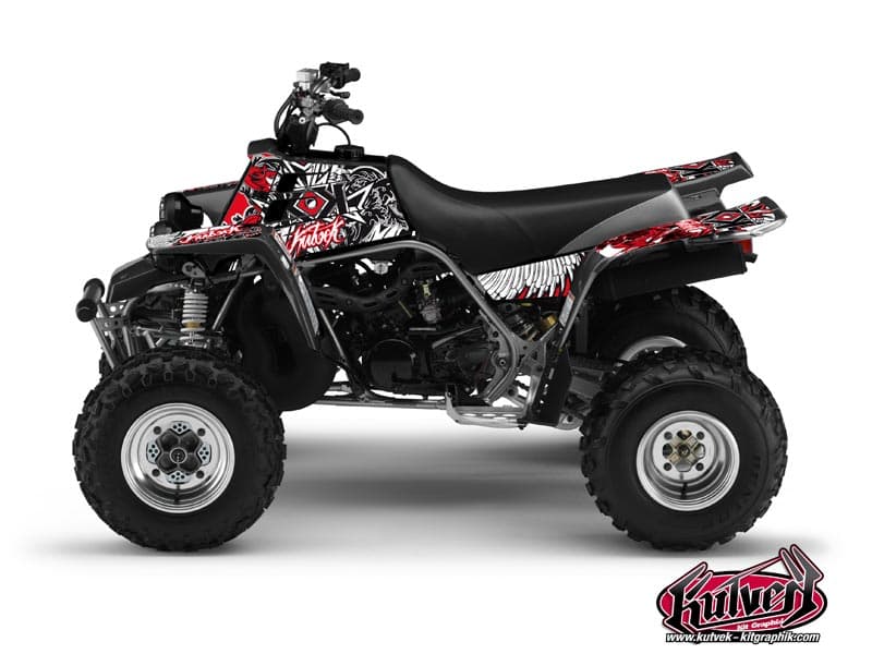 Kit graphique Quad Demon Yamaha Banshee Rouge | Yamaha | Kutvek
