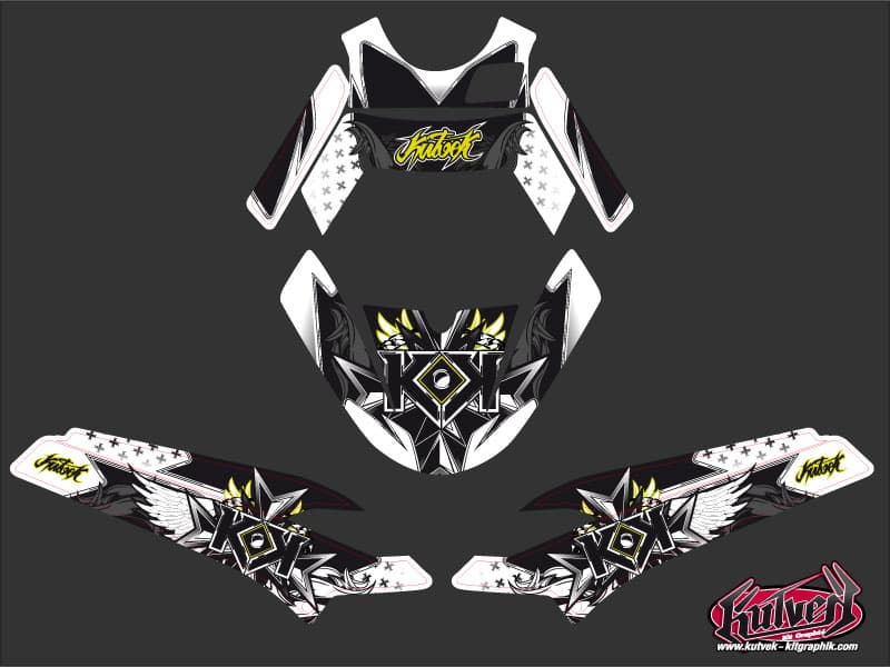 Kit graphique Scooter Demon MBK Booster | MBK | Kutvek - View 2