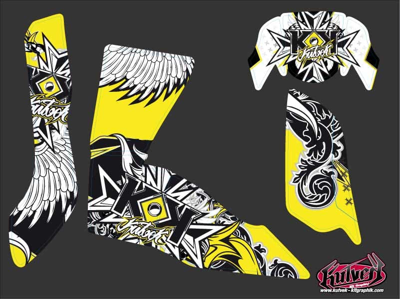 Kit graphique Quad Demon Suzuki King Quad 750 | Suzuki | Kutvek - View 2