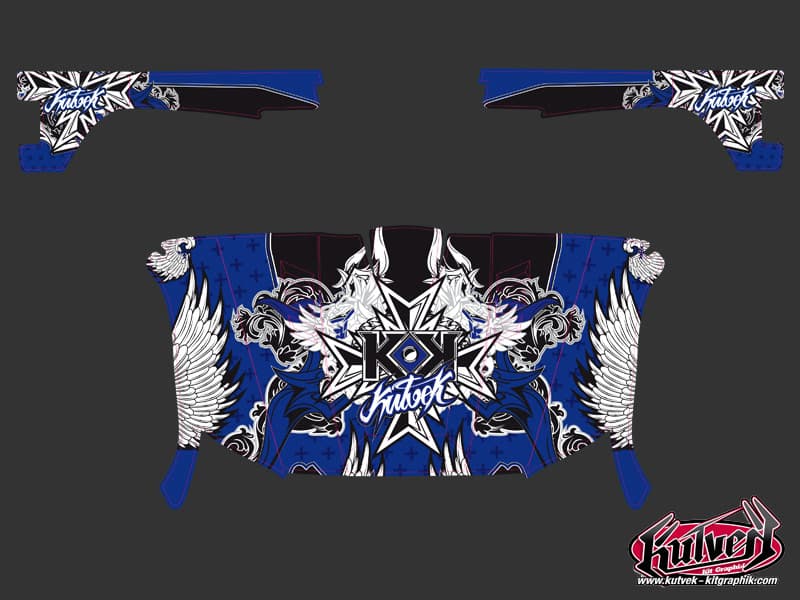 kit decorativo ssv yamaha rhino demon blu | Yamaha | Kutvek - View 2