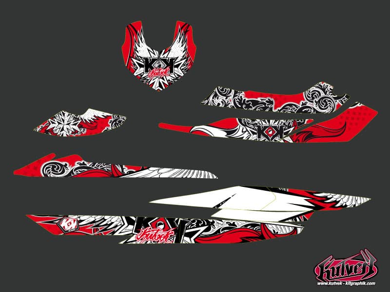 kit graphique jet-ski seadoo rxt demon | Seadoo | Kutvek - View 2
