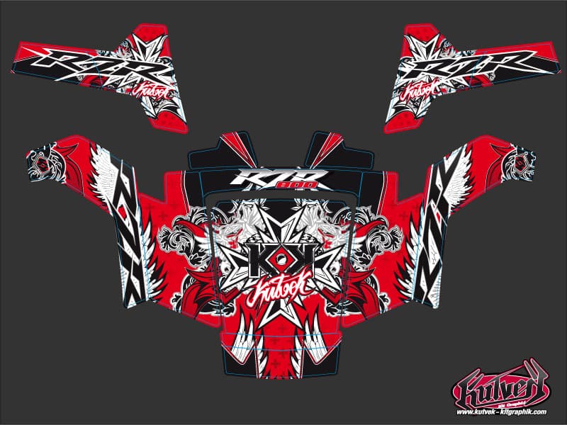 Kit graphique SSV Demon Polaris RZR 800 | Polaris | Kutvek - View 2