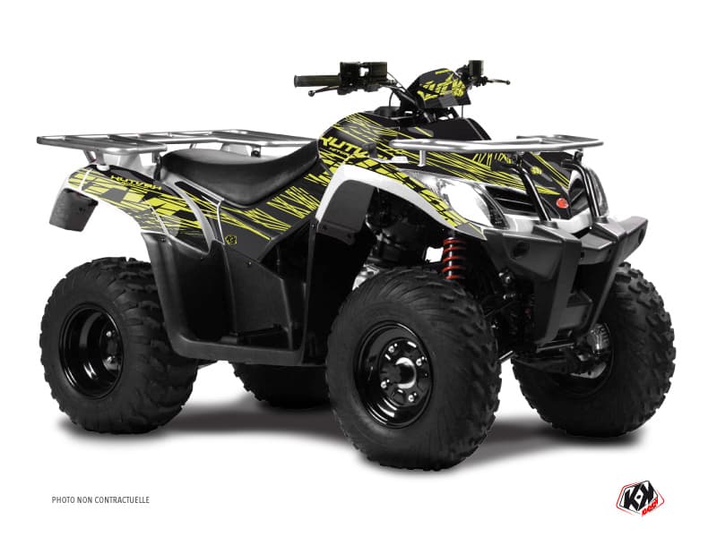 Kit graphique Quad Eraser Kymco 250 MXU Neon Gris