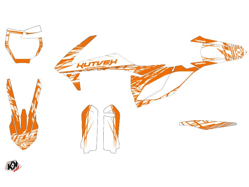 deko-set moto-cross eraser ktm 450 sxf orange | KTM | Kutvek - View 2