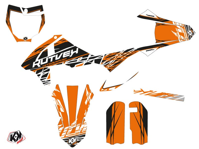 deko-set moto-cross eraser ktm 50 sx orange schwarz | KTM | Kutvek - View 2