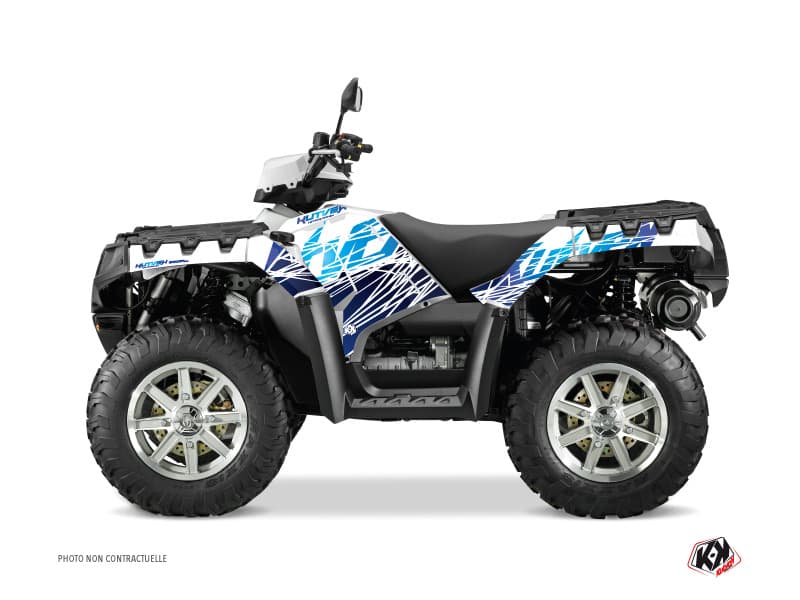 Kit graphique Quad Eraser Polaris 500-800 Sportsman Forest Bleu