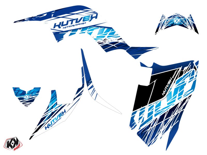 kit decorativo quad eraser yamaha 90 raptor blu | Yamaha | Kutvek - View 2