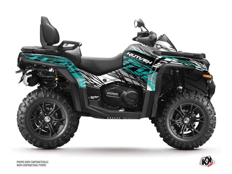 Kit Graphique Quad Eraser CF MOTO CFORCE 1000 Gris
