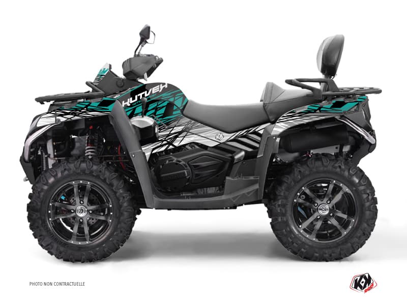 Kit graphique Quad Eraser CF MOTO CFORCE 800 S Gris