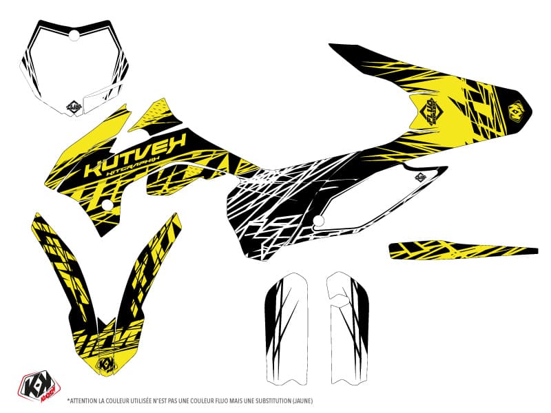 deko-set moto-cross eraser fluo ktm 85 sx gelb | KTM | Kutvek - View 2