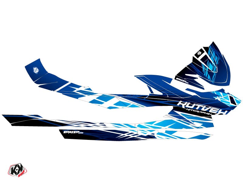 kit graphique jet-ski yamaha gp 1800 eraser bleu | Yamaha | Kutvek - View 2