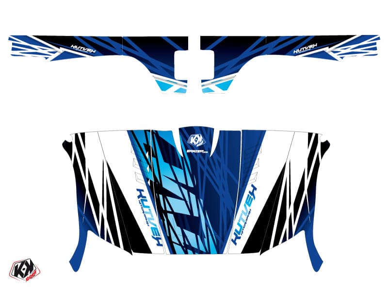kit de decoración ssv eraser yamaha rhino azul | Yamaha | Kutvek - View 2