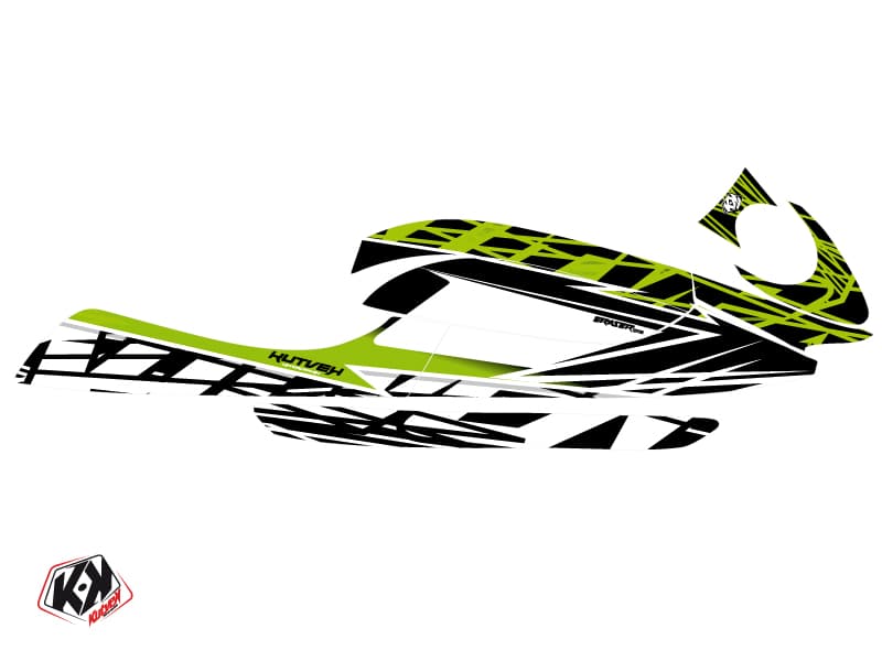kit de decoración moto acuática kawasaki sx-r 800 eraser verde-negro | Kawasaki | Kutvek - View 2