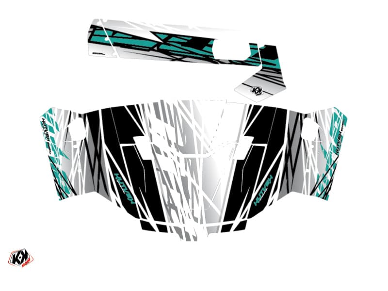 CF Moto U Force 800 UTV Eraser Graphic Kit Grey | CF Moto | Kutvek - View 2
