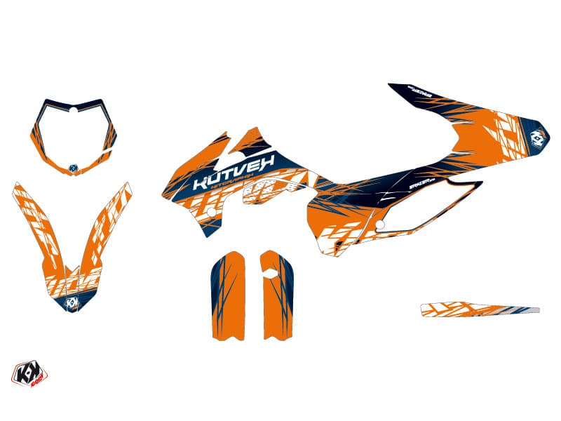 deko-set moto-cross eraser ktm 85 sx blau orange | KTM | Kutvek - View 2