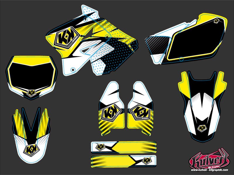 deko-set moto-cross factory suzuki 250 rm | Suzuki | Kutvek - View 2